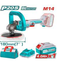 POLISHER 20V INCLUDE B&C ECL-POL1B TOTAL (TAPLI20181)