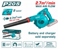 CORDLESS BLOWER B&C INCLUDED ECL-BL3N (TABLI20018)