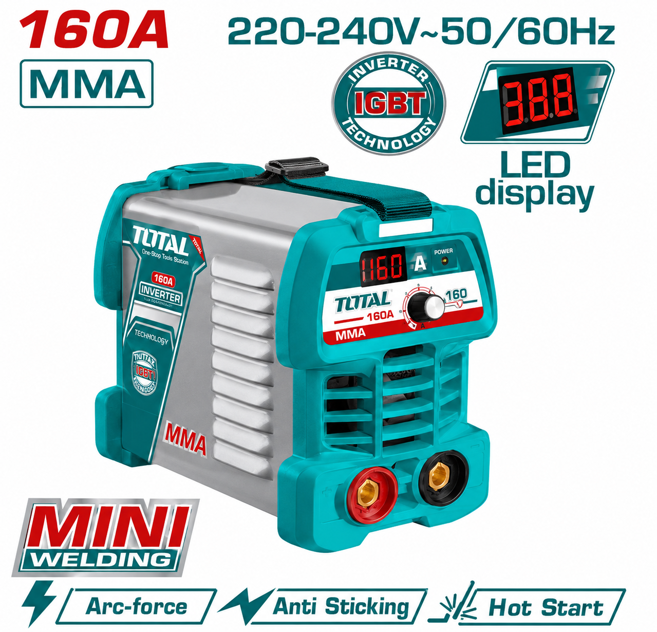 INVERTER MMA WELDING MACHINE 160A ECD-WD1N (TW216049)
