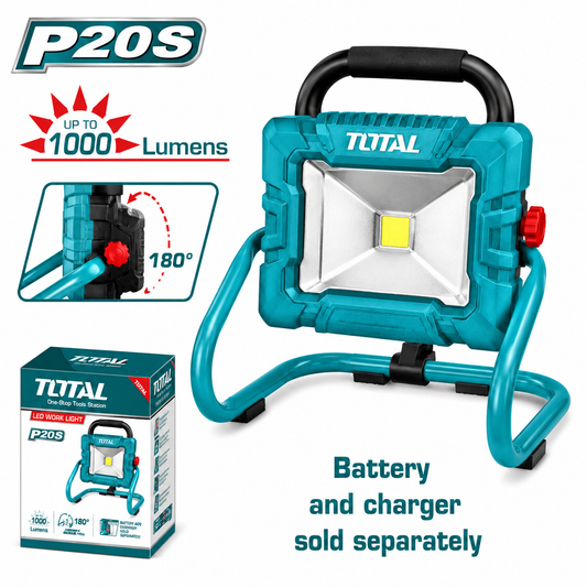LITHIUM-ION PORTABLE LAMP EXCLUDED B&C ECL-PL1CB (TWLI2025)