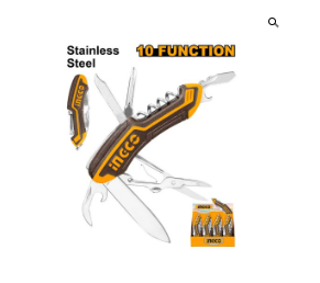 INGCO KNIFE MULTIFUNCTIONAL 10 FUNC