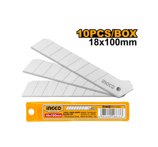 INGCO BLADE S/OFF 18X100MM 10PC