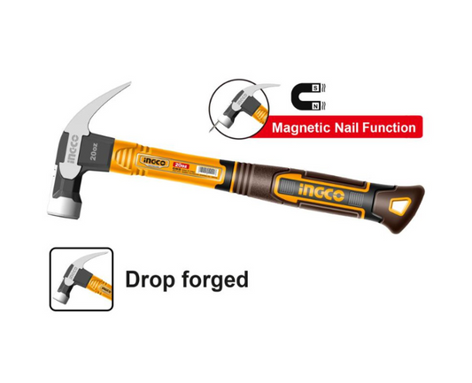 INGCO HAMMER CLAW 220G MAGNETIC