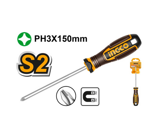 INGCO S/DRIVER S2 PH3X150MM