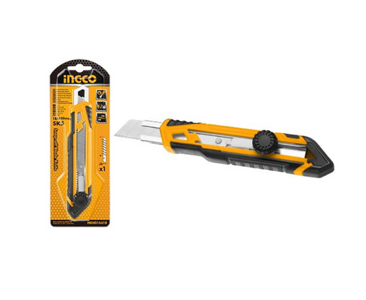 INGCO KNIFE 158MM S/OFF 18MM RND