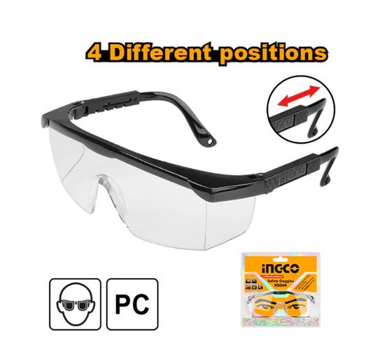 INGCO SAFETY SPECTACLES ADJUSTABLE