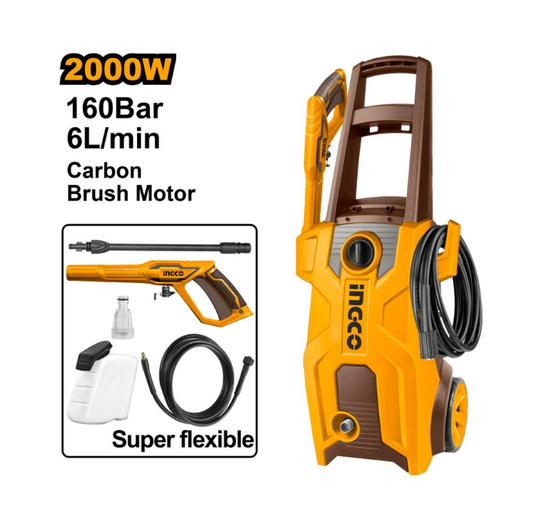 INGCO HIGH PRESSURE WASHER 2000W
