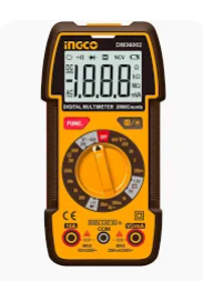 INGCO MULTIMETER DIGITAL AC/DC 2000 COUNTS 600V