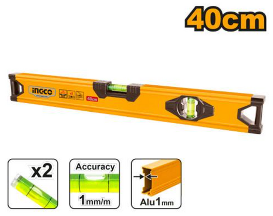 INGCO SPIRIT LEVEL 40CM