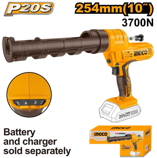 INGCO 20V PS+ C/L CAULKING GUN