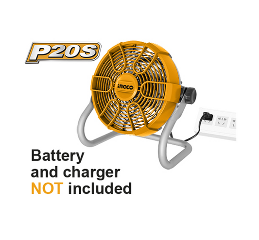 INGCO 20V PS+ C/L FAN 2 SETTING 30.0CM