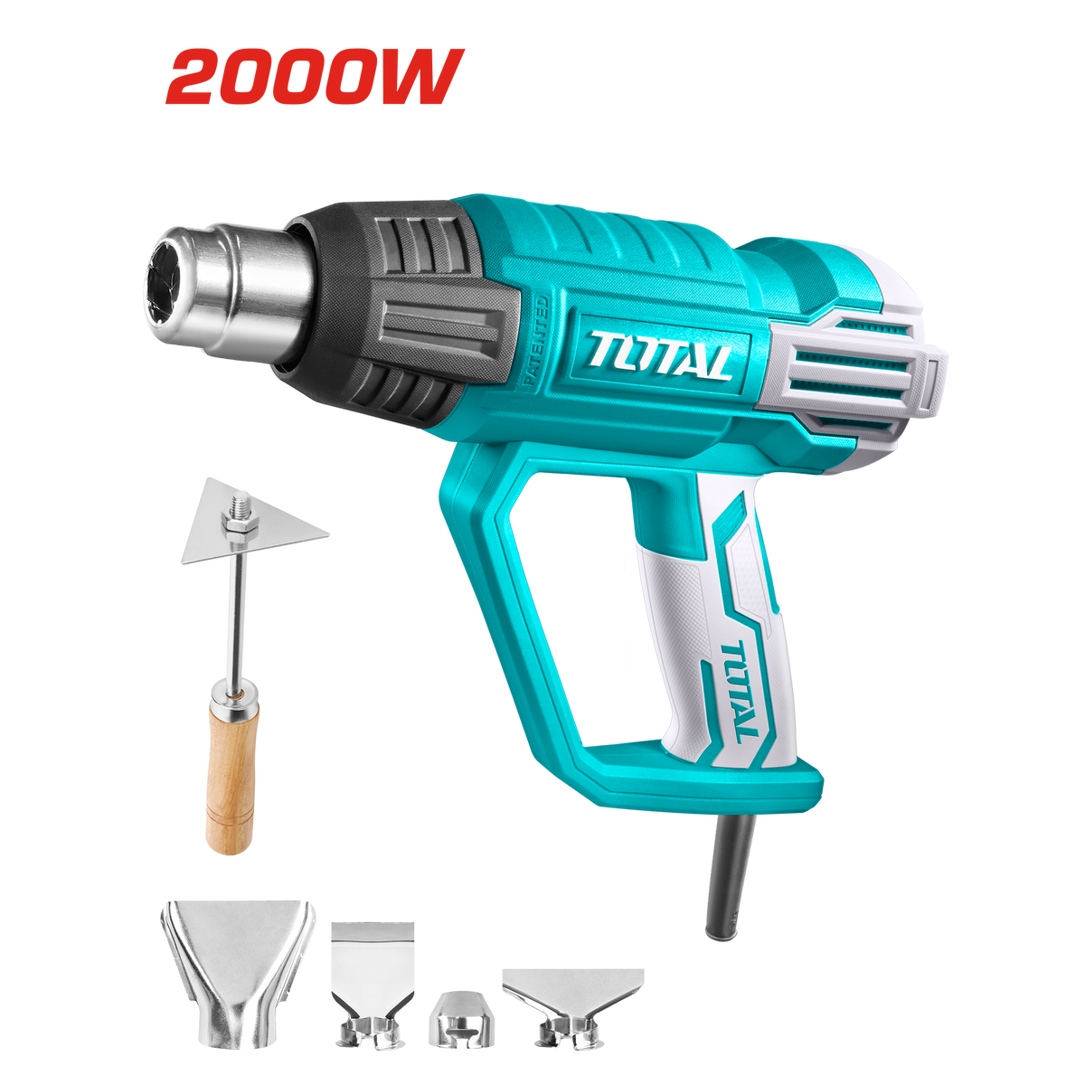 HEAT GUN 2000W ECD-HG1 AC TOTAL (TB20078)