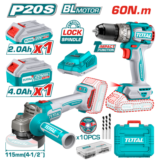 CORDLESS COMBO KIT ECL-KIT4N (TCKLI20273)