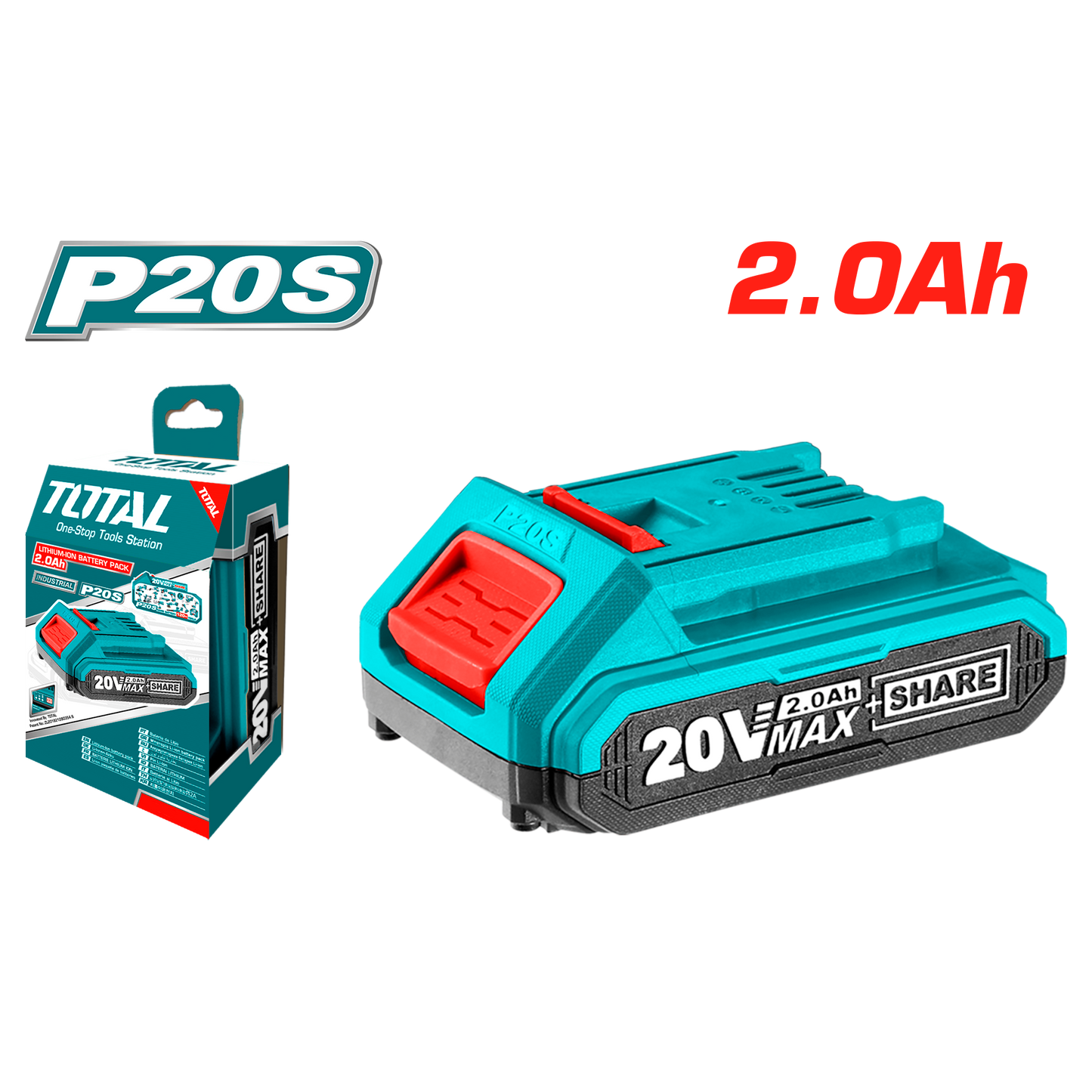 LITHIUM-ION BATTERY PACK 2.0Ah ECL-BP2A1 (TFBLI20011)