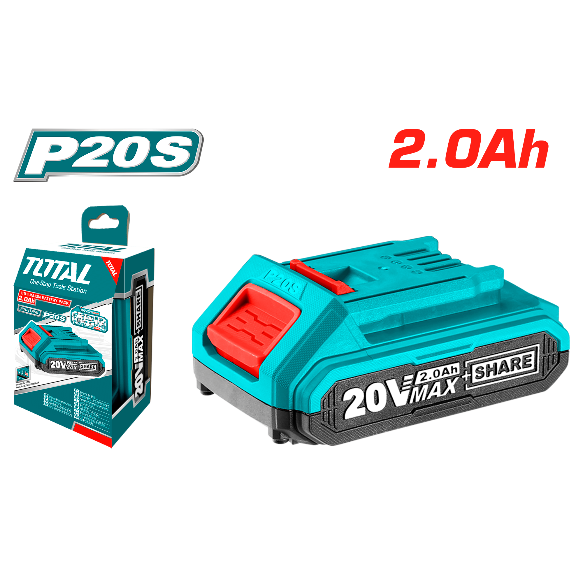 LITHIUM-ION BATTERY PACK 2.0Ah ECL-BP2A1 (TFBLI20011)