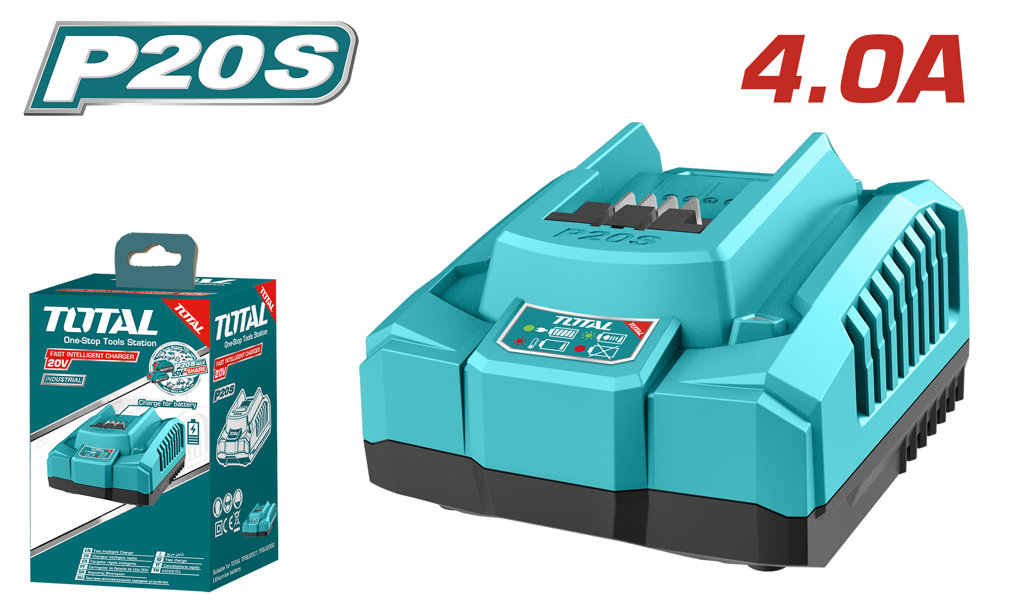 P20S LITHIUM-LON BATTERY CHARGER ECL-CH4FI (TFCL20411E)