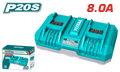 P20S 2-PORT LITHIUM-LON BATTERY CHARGER ECL-CH4DD (TFCLI2082)