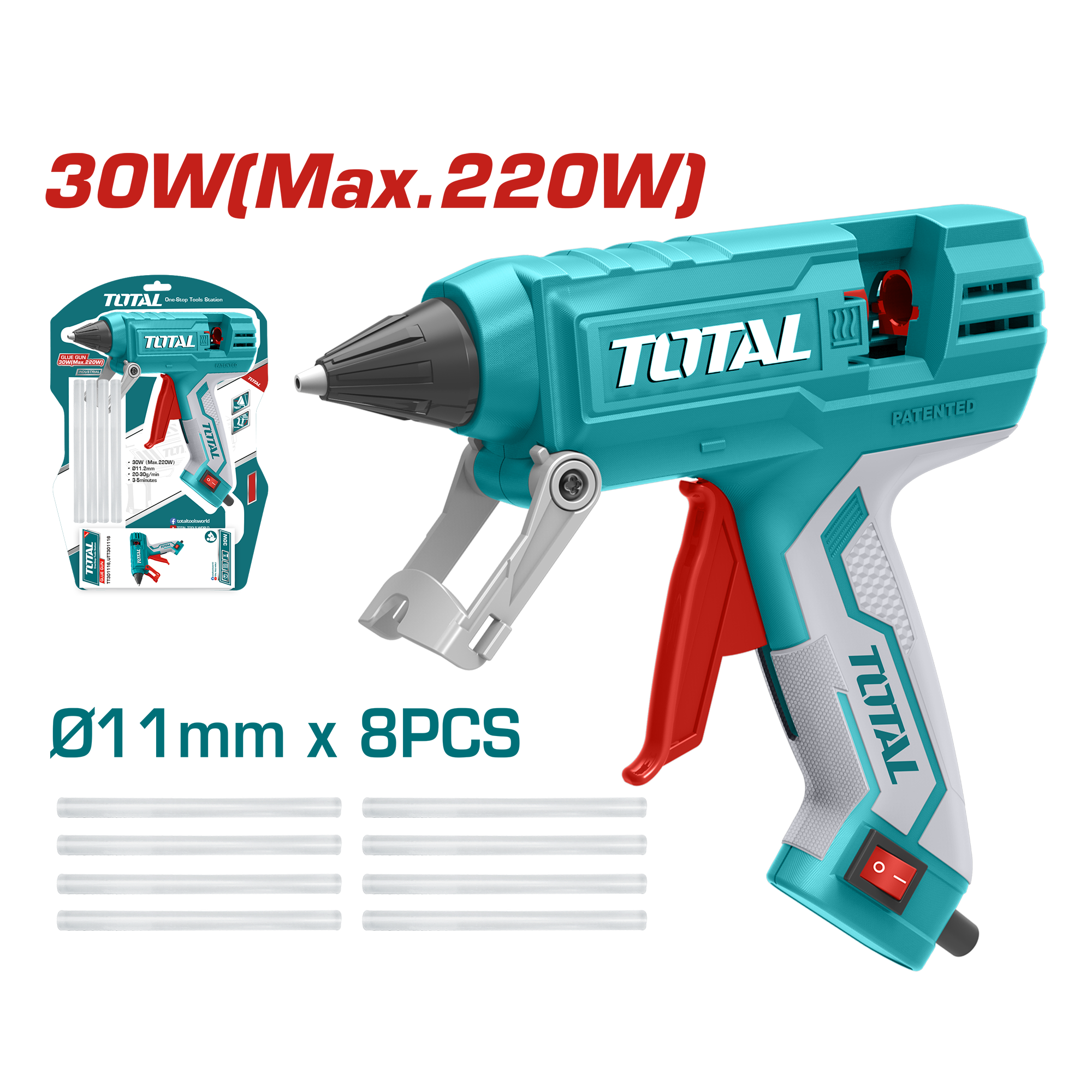 GLUE GUN 30W ECD-GG2N (TT301116)